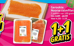  gerookte zalmfilet 1 2 100 noorse zalm pakken 