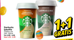  starbucks ijskoffie 1 2 caramel macchiato flavour cappuccino bekers ml chilled coffee bold espresso creamy milk hints cocoa 