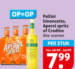  to sea aperol spritz with ice range slice pallini crodino soorten stuk 