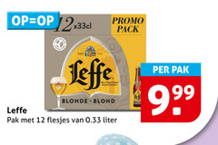  leffe speciaalbieren 12 anno pack blonde blond pak liter 
