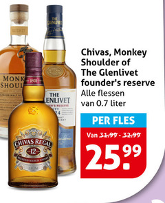 klik op dit plaatje voor een vergroting en voor vergelijkbare aanbiedingen gerelateerd aan
glenlivet monkey shoulder chivas regal whisky 12 27 monk blended malt reserve scotch selection flessen liter fles glenlivet monkey shoulder chivas regal whisky 12 27 monk blended malt reserve scotch selection flessen liter fles