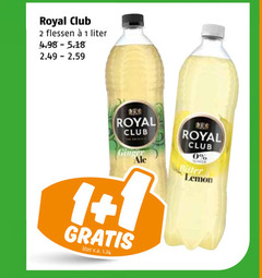  royal club frisdrank 1 2 flessen liter ginger v.a. bitter lemon 