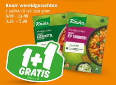  1 2 knorr wereldgerechten pakken 5.99 lasagnette kilo v.a. indiase kip tandoori jonge belofte 