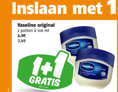  vaseline handcreme 1 2 100 inslaan original potten ml liter belly skin origina 