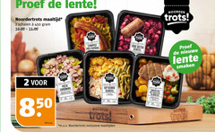  2 18 450 proef lente noordertrots maaltijd schalen trots pasta carbonara kilo noorder stamppot prei paprika rode bieten schotel nieuwe smaken kip kerrie m.u.v exclusieve maaltijden 