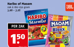  maoam haribo snoep 150 zak kilo v.a. share starmix bloxx 