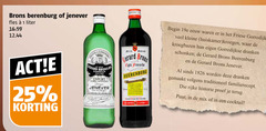  brons jenever berenburg 1 25 fles liter gerard by holland export dubbel friesche beerenburg begin friese kleine huiskamer dranken gemaakt traditioneel familierecept rijke proef terug puur mix cocktail 