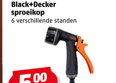  6 black decker sproeikop standen 