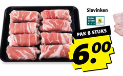  8 slavinken leven pak stuks 