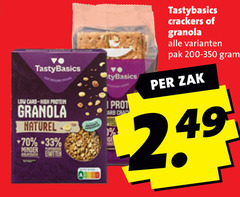  crackers 1 granola minder pak zak 