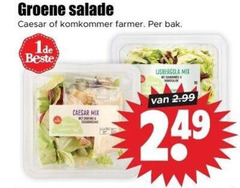  salade groene caesar komkommer farmer bak mix 