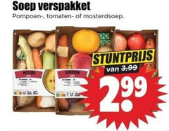  soepgroenten soep verspakket pompoen tomaten mosterdsoep 3.99 