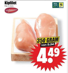  kipfilet 2 350 pak stuks vleeschmeesters beter leven 