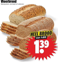  brood vloerbrood meergranen zonnepit volkoren 