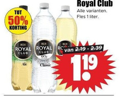  royal club frisdrank 1 50 fles liter rc tonic classic 11 