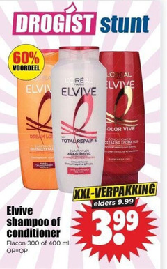 klik op dit plaatje voor een vergroting en voor vergelijkbare aanbiedingen gerelateerd aan
elvive conditioner shampoo 60 300 400 droge voordeel loreal dream total repair color vive flacon ml xxl elders 3.99 elvive conditioner shampoo 60 300 400 droge voordeel loreal dream total repair color vive flacon ml xxl elders 3.99