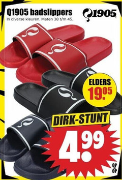  damesbadslippers herenbadslippers 45 badslippers kleuren maten elders 