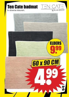 klik op dit plaatje voor een vergroting en voor vergelijkbare aanbiedingen gerelateerd aan
ten cate badmat 60 90 kleuren by twentse elders cm ten cate badmat 60 90 kleuren by twentse elders cm