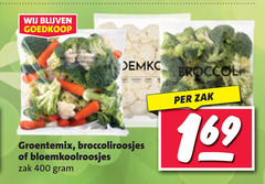  broccoli bloemkool 400 zak groentemix broccoliroosjes bloemkoolroosjes 