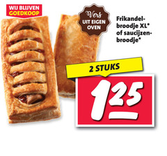  saucijzenbroodjes frikandelbroodjes 2 vers oven frikandel broodje xl saucijzen stuks 