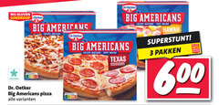  dr oetker diepvriespizza 3 10 600 big americans dr. crispy outside soft inside hawaii pakken texas diepvries pizza 