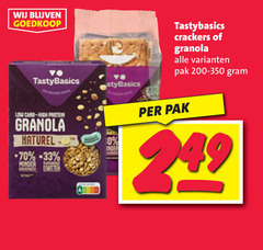  crackers 10 granola minder pak 