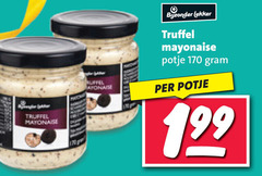  mayonaise truffel bijzonder potje 