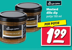  dipsauzen dressing der bijzonder mosterd dille dip potje ml 