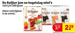 de ruijter jam hagelslag 12 140 300 ruiter deruijter 