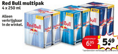  red bull energiedrank 4 250 multipak ml pack 6 