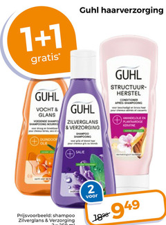  guhl conditioner haarverzorging shampoo 1 2 vocht glans shampooing zilverglans verzorging structuur herstel keratine que salie 
