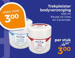  200 300 400 ceramide trekpleister bodyverzorging ml stuk 