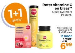  roter vitamines 1 2 30 200 cranberry vitamine blaas stuks 