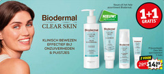  1 2 30 biodermal clear skin klinisch bewezen effectief onzuiverheden puistjes assortiment kruidvat dagcreme milde reinigingsgel spot treatment stuks 