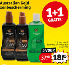  1 2 30 50 australian gold zonbescherming instant bronzer gel soothing aloe after sun ml 