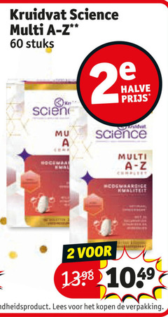 klik op dit plaatje voor een vergroting en voor vergelijkbare aanbiedingen gerelateerd aan
kruidvat huismerk multivitaminen 2 60 science multi stuks halve gezondheidsproduct lees kruidvat huismerk multivitaminen 2 60 science multi stuks halve gezondheidsproduct lees