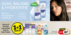 1 2 250 guhl balans hydratatie 4x complex panthenol glycerine kruidvat assortiment john frieda anti roos ml shampoo 