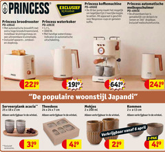  espressoapparaat broodrooster waterkoker 2 6 7 13 18 20 24 25 200 360 kruidvat princess koffiemachine bar pomp kopjes apparaat nespresso cups gemalen koffie automatische melkopschuimer afneembare basis nemen draaibaar broodlift instelbaar uitneembare kruimellade ontdooi stopknop 1 waterniveau indicator uitschakeling woonstijl serveerplank acacia cm theedoos mokjes ml kommen accessoires 3 99 4 pak 