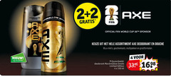  axe deodorant 2 4 150 smoke official fifa kruidvat world cup sponsor assortiment douche m.u.v geschenksets multipakken grootformaten marshmallow limited edition ml 