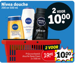  nivea douchegel 2 200 500 1000 1998 douche ml creme soft core shower oil men deep clean clear 