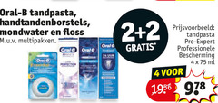  oral-b mondwater tandenborstel flosdraad tandpasta 2 4 1956 oral b handtandenborstels floss multipakken oval pro expert professionele bescherming ml 