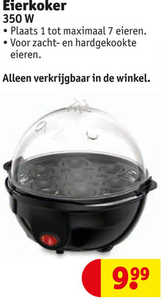  1 7 350 eierkoker plaats maximaal eieren zacht hardgekookte 