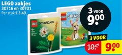  lego 3 zakjes stuk botanicals 