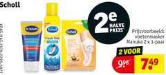  1 2 24 scholl schol halve fresh stop manuka paar 