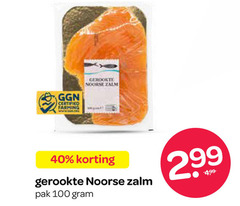  gerookte zalmfilet 40 100 certified farming noorse zalm pak 