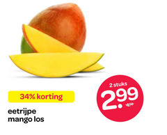  mango 2 34 eetrijpe stuks 