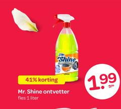  1 shine mr. ontvetter fles liter 