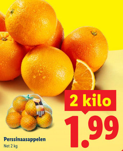  perssinaasappelen 2 kilo 