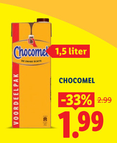  chocomel chocolademelk 1 5 liter enige 