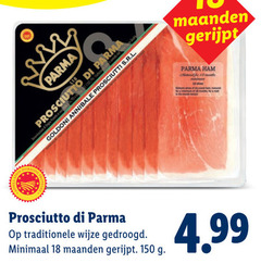  12 18 150 parma prosciutto origine press maanden gerijpt ham nintendo for traditionele wijze gedroogd minimaal 